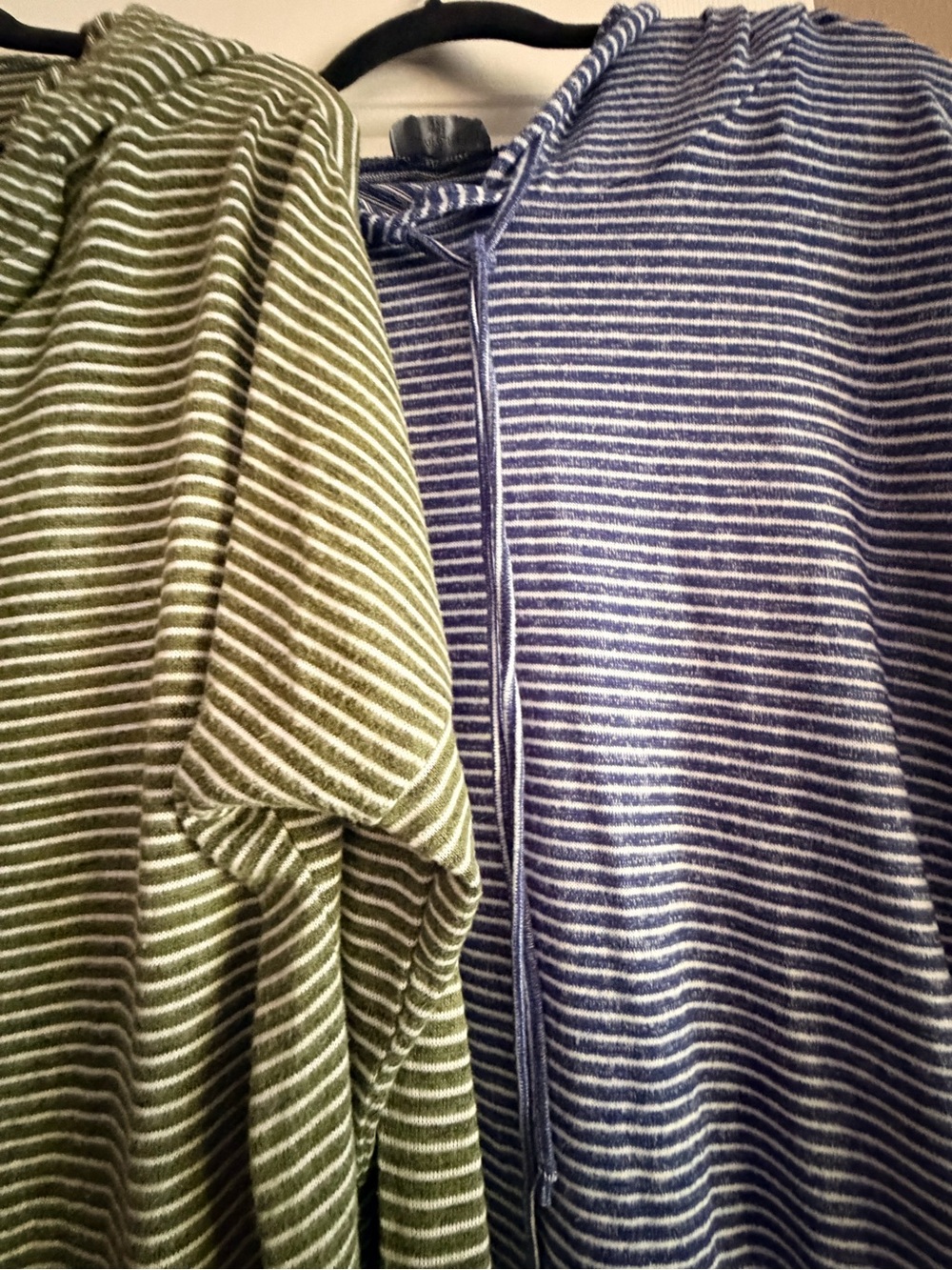Scarlett Olive Green & Navy Striped Pullover